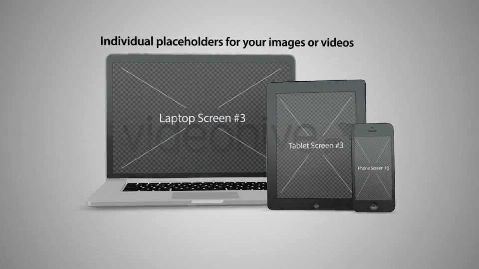 Laptop + Tablet + Phone Advertisement - Download Videohive 5215280