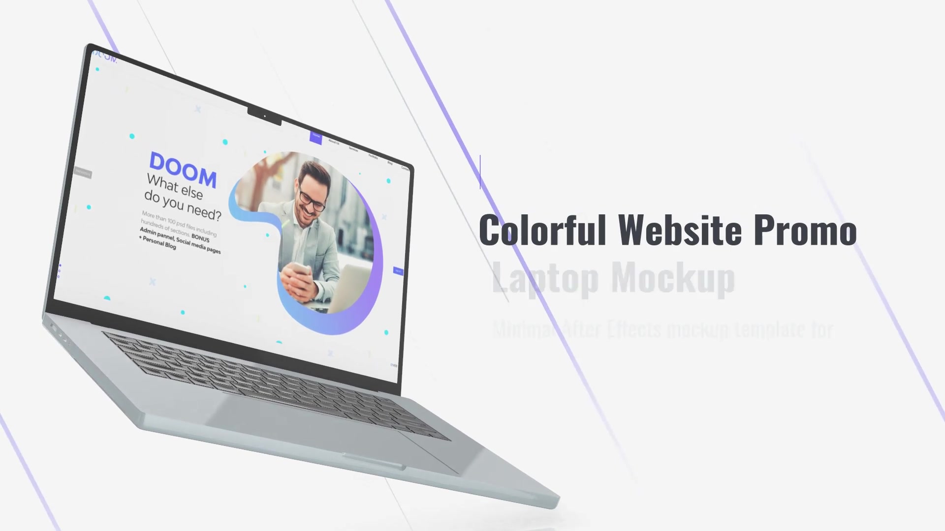 Laptop Website Promo Videohive 38376313 After Effects Image 7