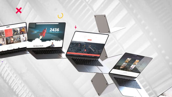 Laptop website promo v2 - 33650451 Videohive Download