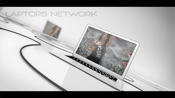 Laptops Network - 18734187 Videohive Download