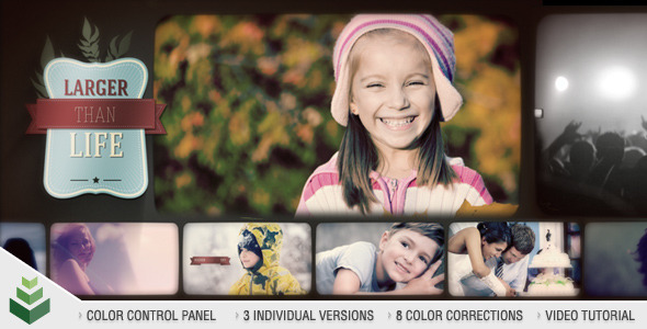 Larger Than Life - Download Videohive 5570691