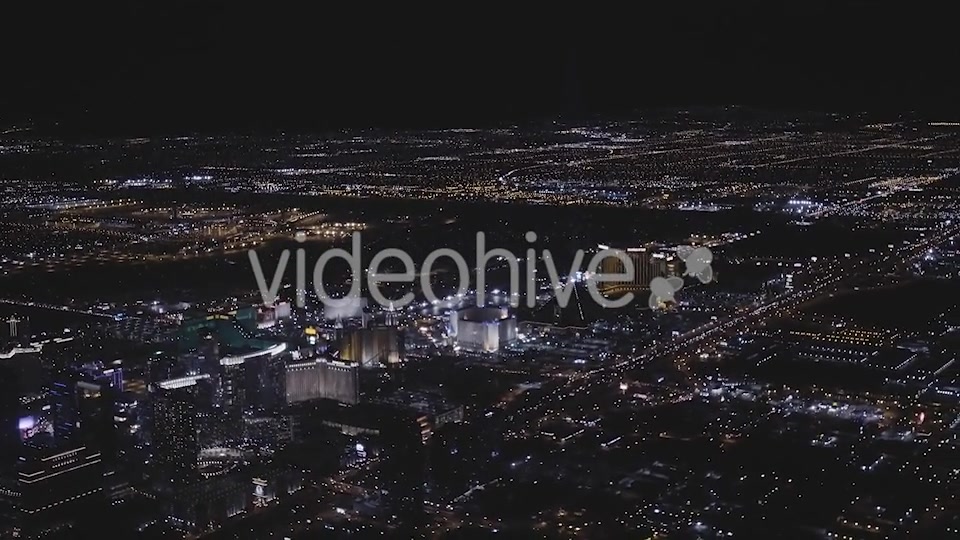 Las Vegas Night Flight  Videohive 14774841 Stock Footage Image 11