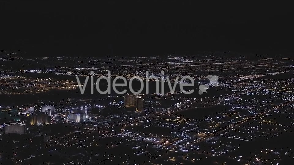 Las Vegas Night Flight  Videohive 14774841 Stock Footage Image 12