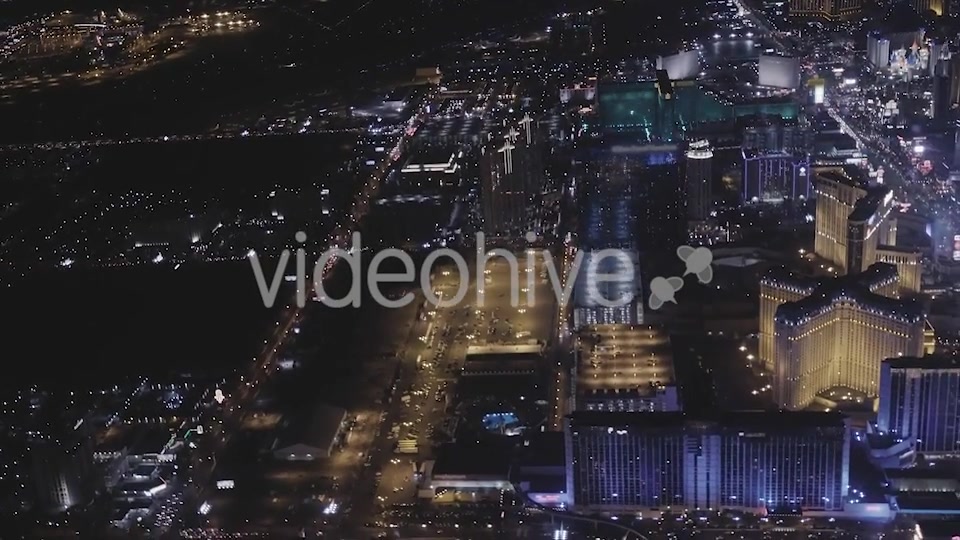 Las Vegas Night Flight  Videohive 14774841 Stock Footage Image 8