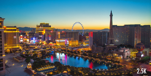 Las Vegas Night to Day  - Download Videohive 8717532