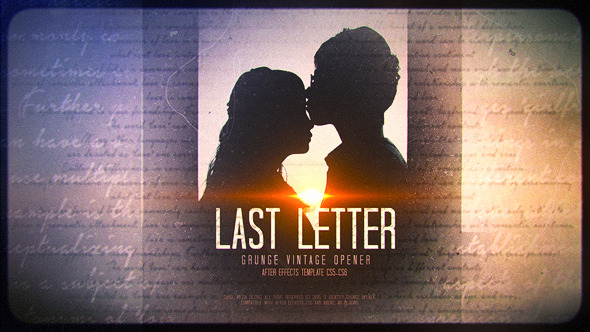 Last Letter - Download Videohive 12664402