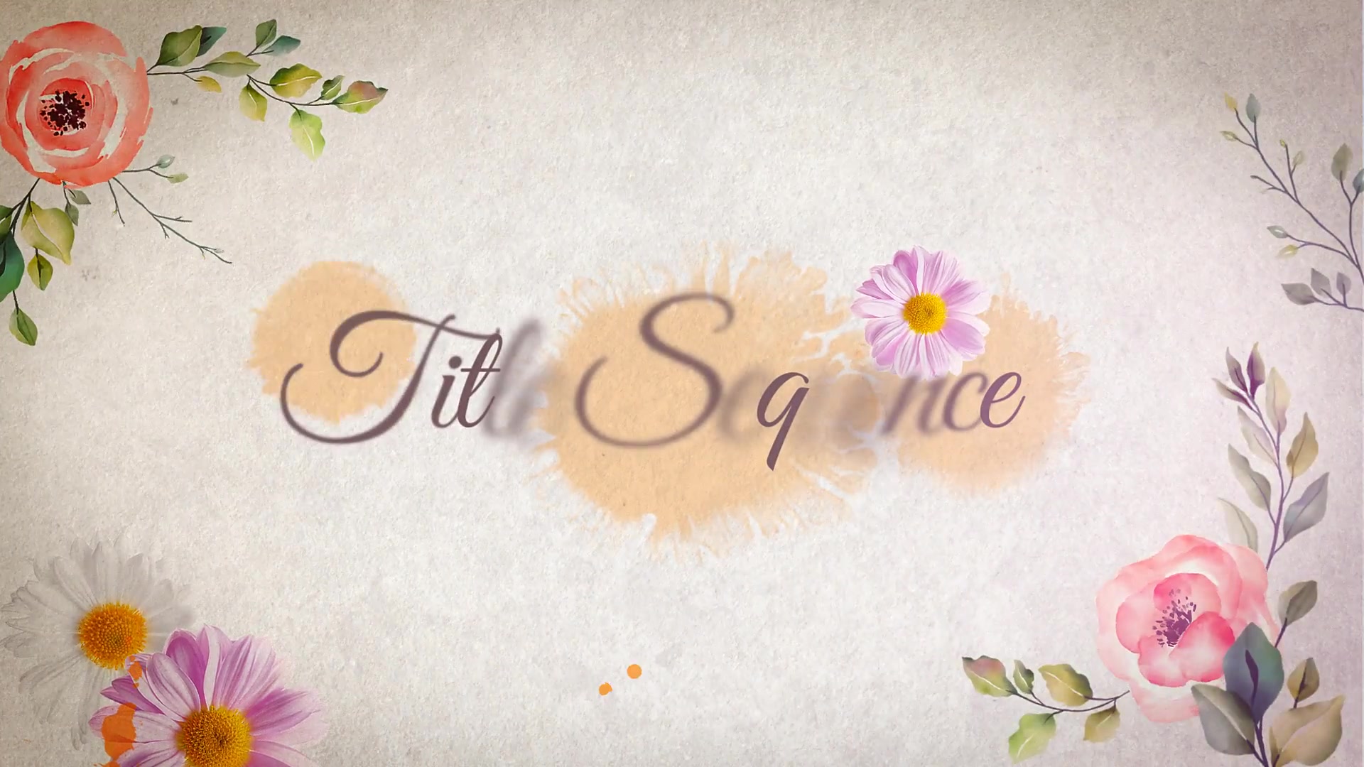 Last Words of Love Beautiful Title Sequence Videohive 31834678 After Effects Image 5