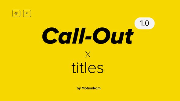 Latter Day Call Out Titles Premiere Pro - 34485340 Download Videohive