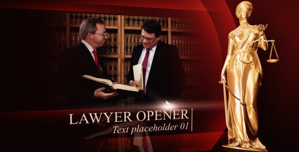 Lawyer opener - Videohive Download 3011494