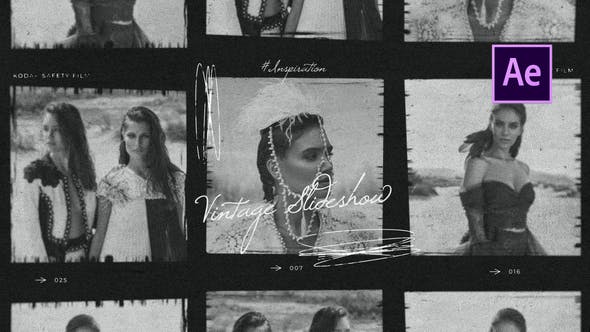 Lazy Vintage Slideshow - 24400172 Videohive Download