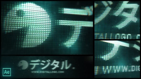 Lcd Digital logo Reveal - 37587303 Videohive Download