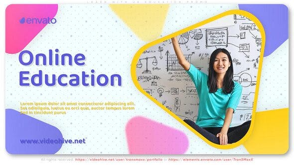 Learn With Us Education Promo - 38715688 Videohive Download