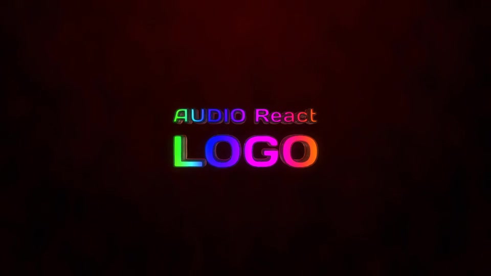 LED Audio React Equalizer Logo - Download Videohive 17469448