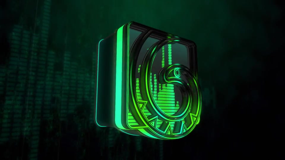LED Audio React Equalizer Logo - Download Videohive 17469448