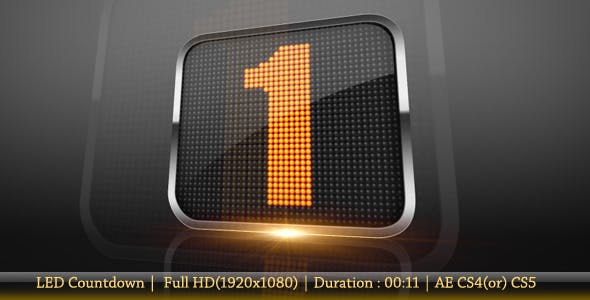 Led Countdown - Videohive 954838 Download