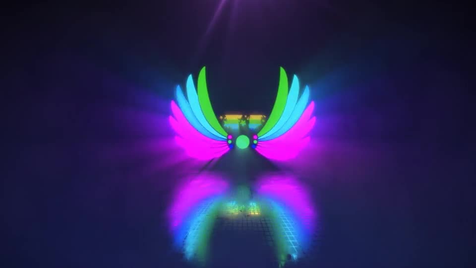 LED Lights Wings Videohive 24520111 After Effects Image 1