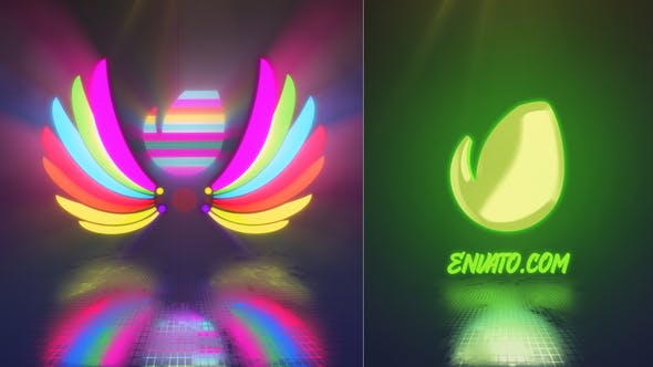 LED Lights Wings - Download 24520111 Videohive