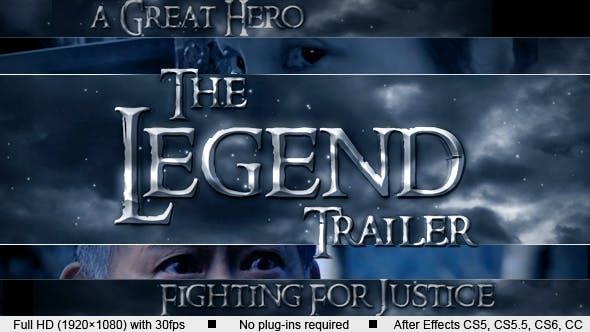 Legend Trailer - Download 14954827 Videohive