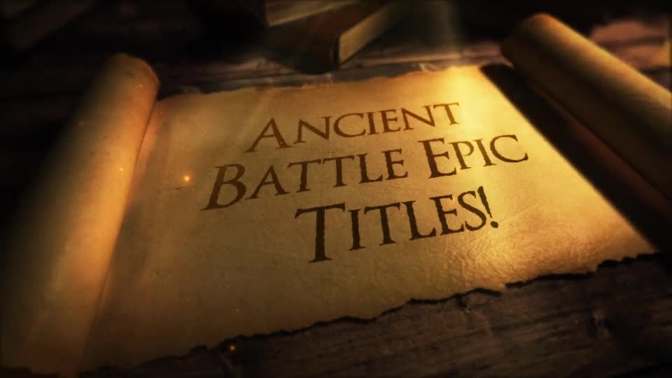 Legendary Epic Scroll Titles Videohive 27627890 Premiere Pro Image 1