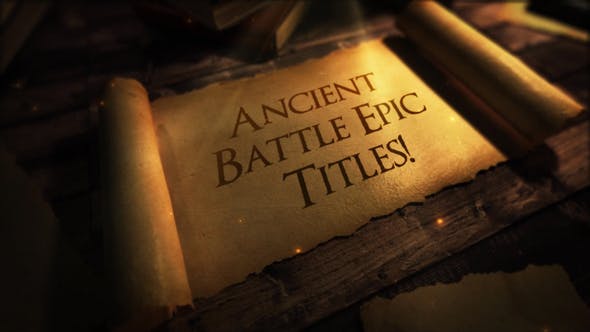 Legendary Epic Scroll Titles - Download 27627890 Videohive