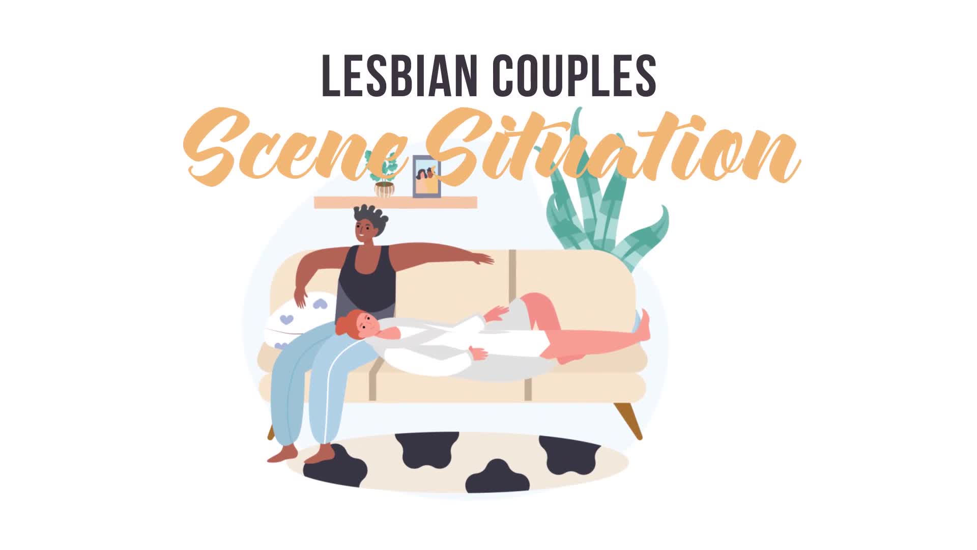 Lesbian couples Scene Situation Videohive 32350327 After Effects Image 1