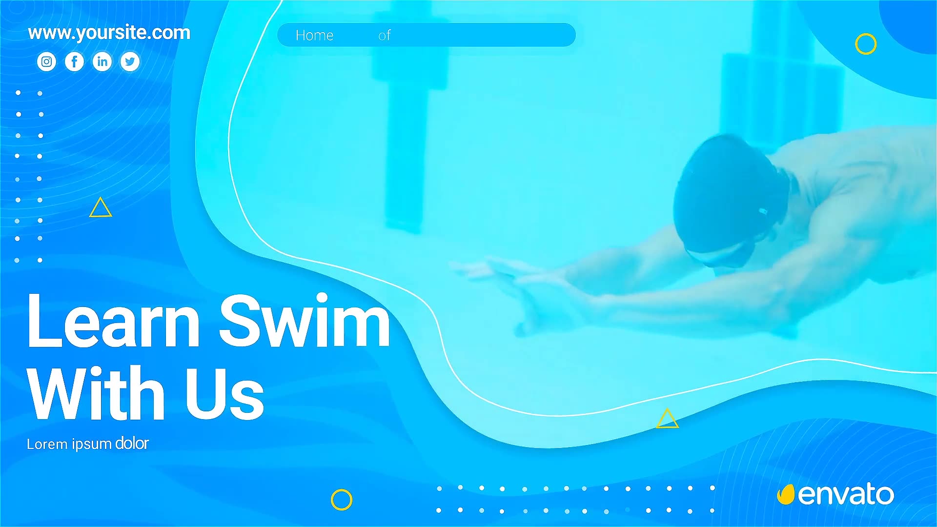 Lets Swim Pool Promo Videohive 33224856 After Effects Image 2