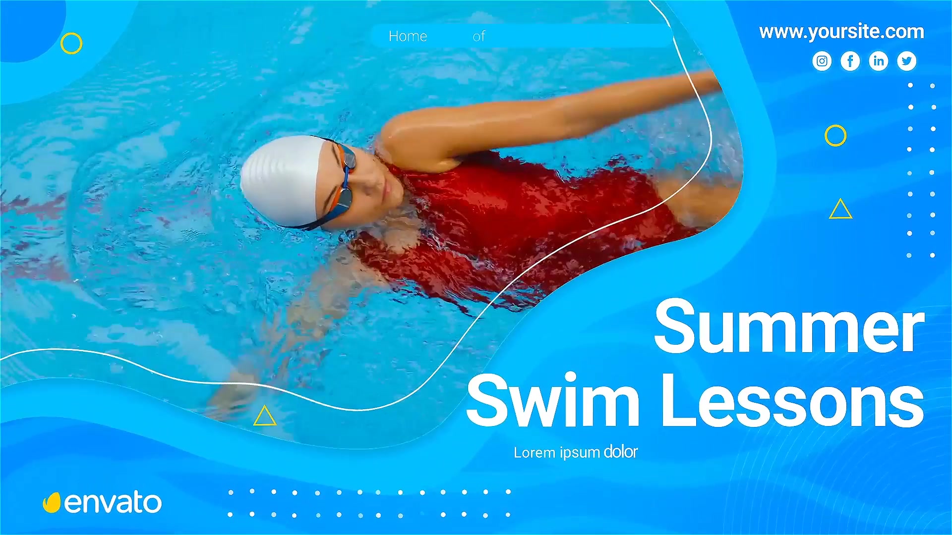 Lets Swim Pool Promo Videohive 33224856 After Effects Image 5