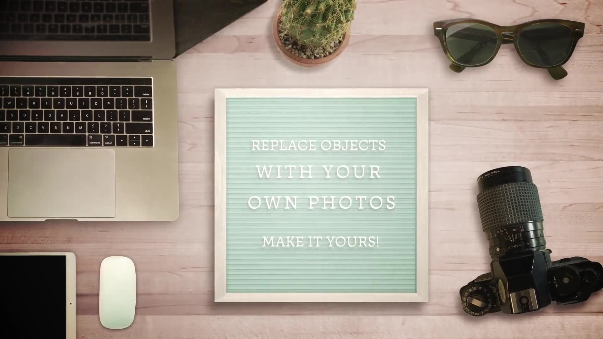 Letter Board Flat Lay Kit Videohive 22993376 After Effects Image 7