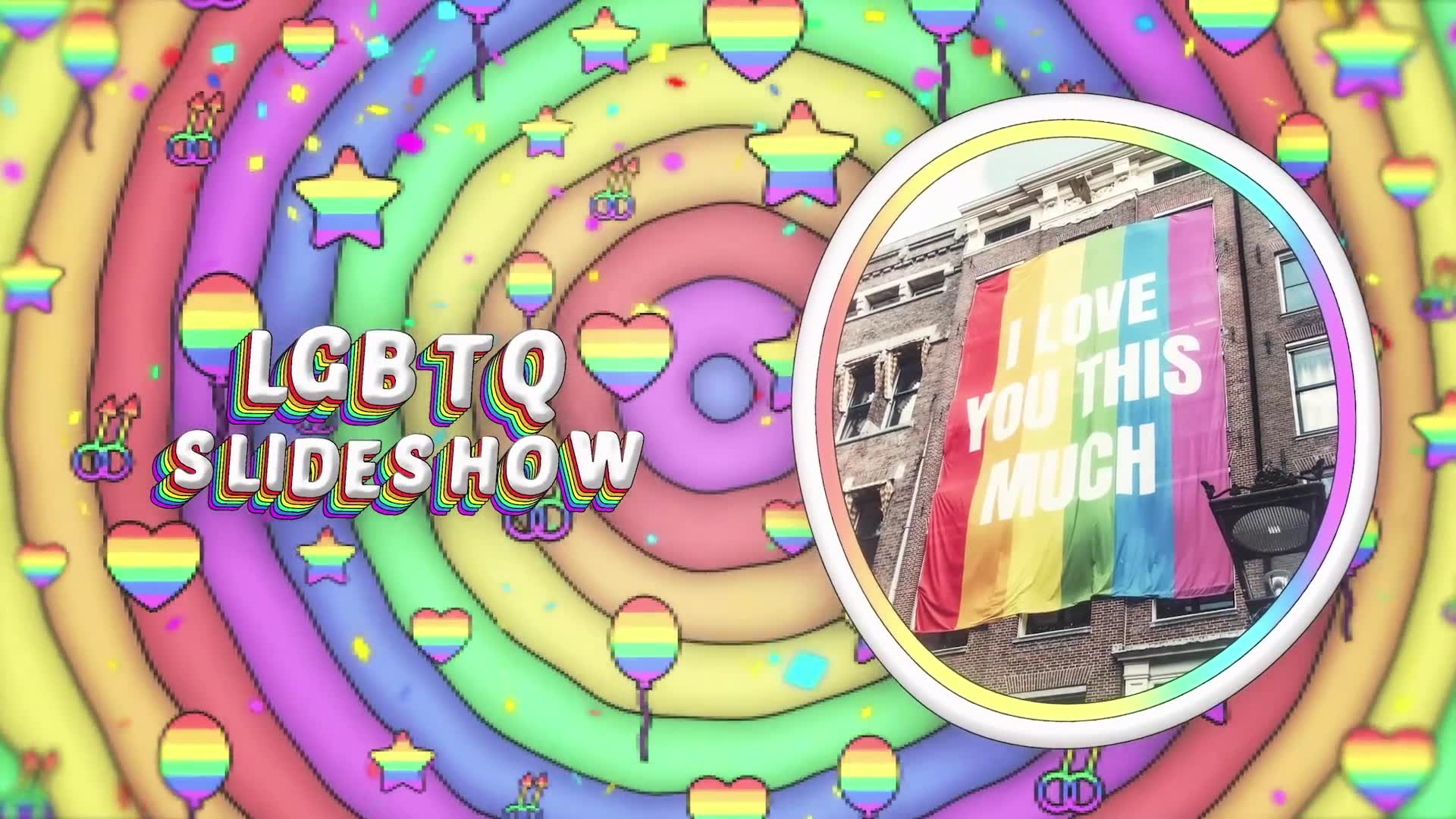LGBT Colorful Pride Slideshow Videohive 38192692 After Effects Image 2