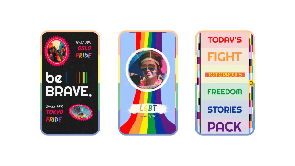 LGBT Instagram Stories Videohive 30610792 After Effects Image 11