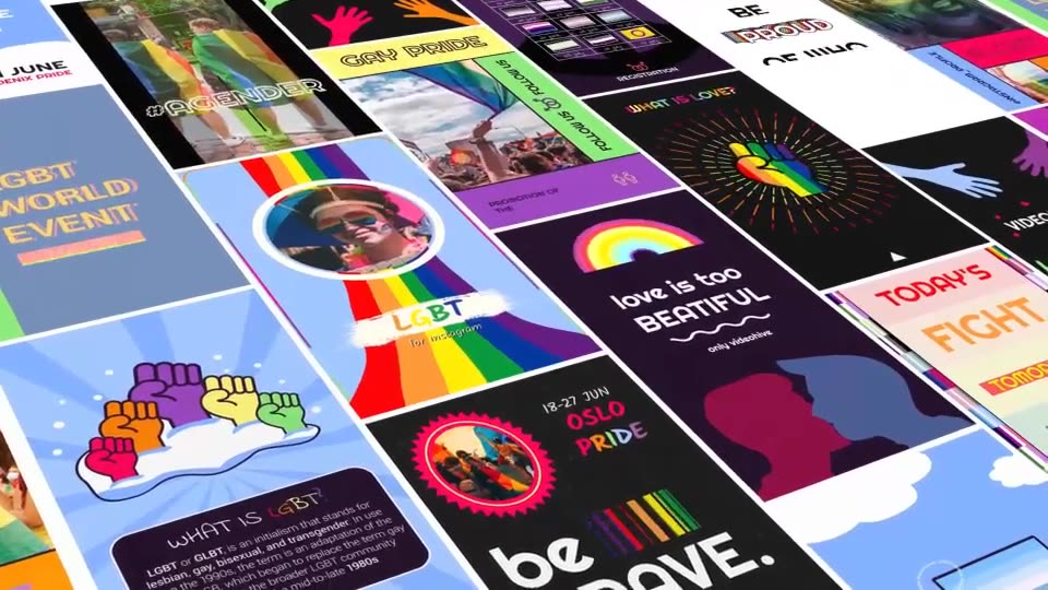 LGBT Instagram Stories Videohive 30610792 After Effects Image 2