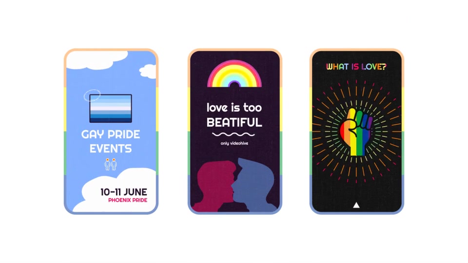 LGBT Instagram Stories Videohive 30610792 After Effects Image 7