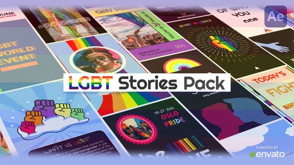LGBT Instagram Stories - 30610792 Download Videohive