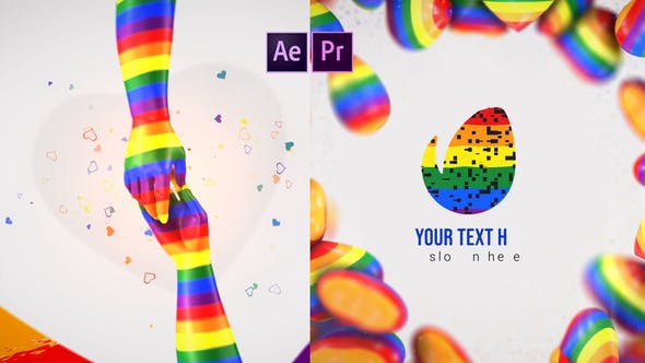 LGBTQ Logo Reveal - 35533496 Download Videohive