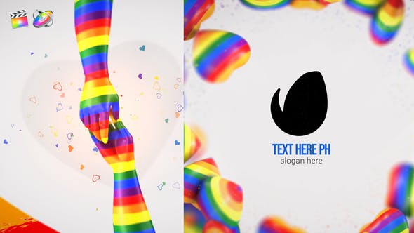 LGBTQ Logo Reveal - 35533642 Download Videohive