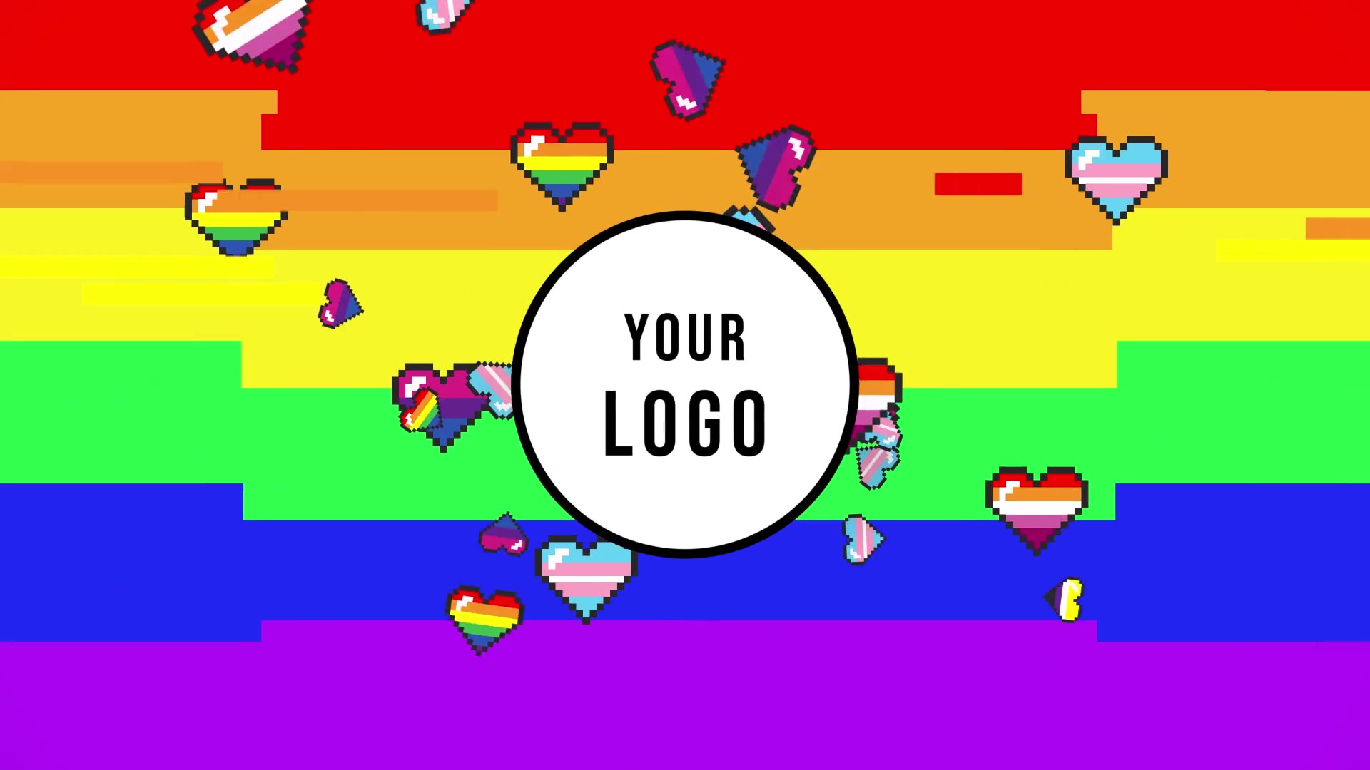 LGBTQ Logo Reveal Videohive 35743665 After Effects Image 2