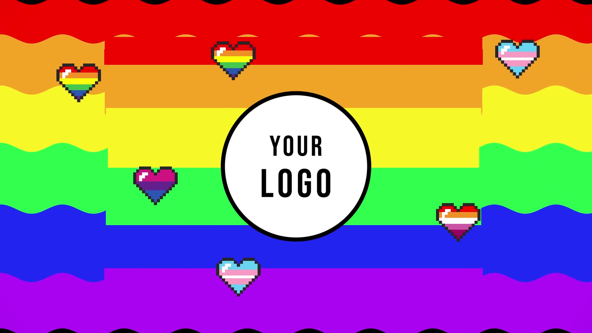 LGBTQ Logo Reveal Videohive 35743665 After Effects Image 3