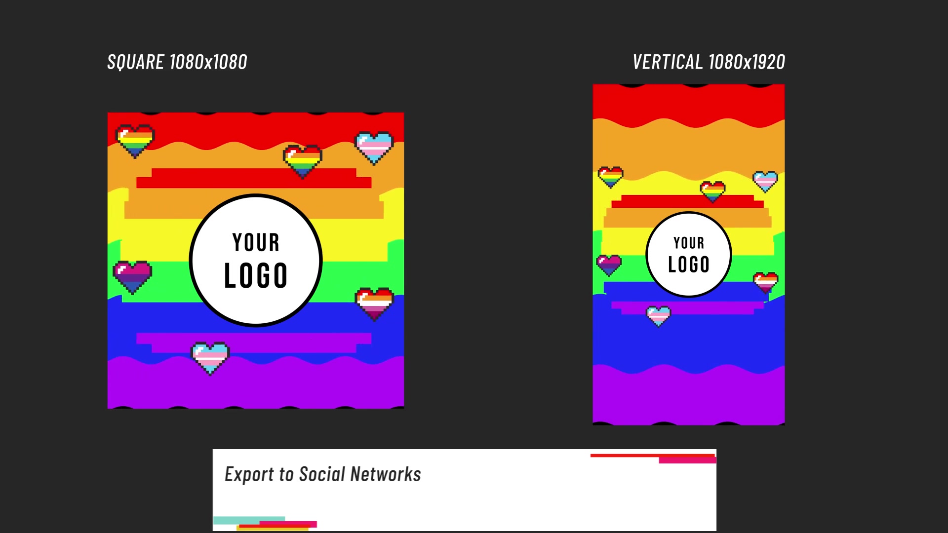 LGBTQ Logo Reveal Videohive 35743665 After Effects Image 6
