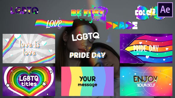LGBTQ Titles And Scenes | After Effects - Download Videohive 27733559