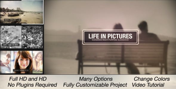 Life In Pictures Multi Purpose Slideshow - 7330299 Download Videohive
