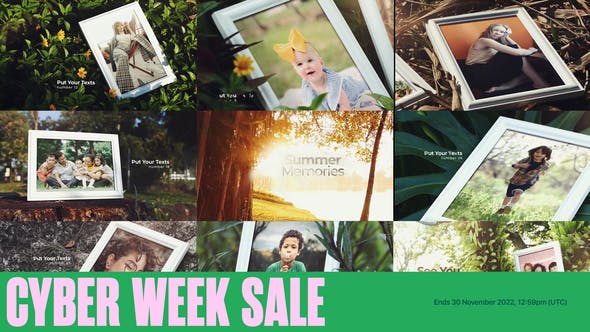 Life Memory In The Summer Photo Gallery - 38910030 Download Videohive