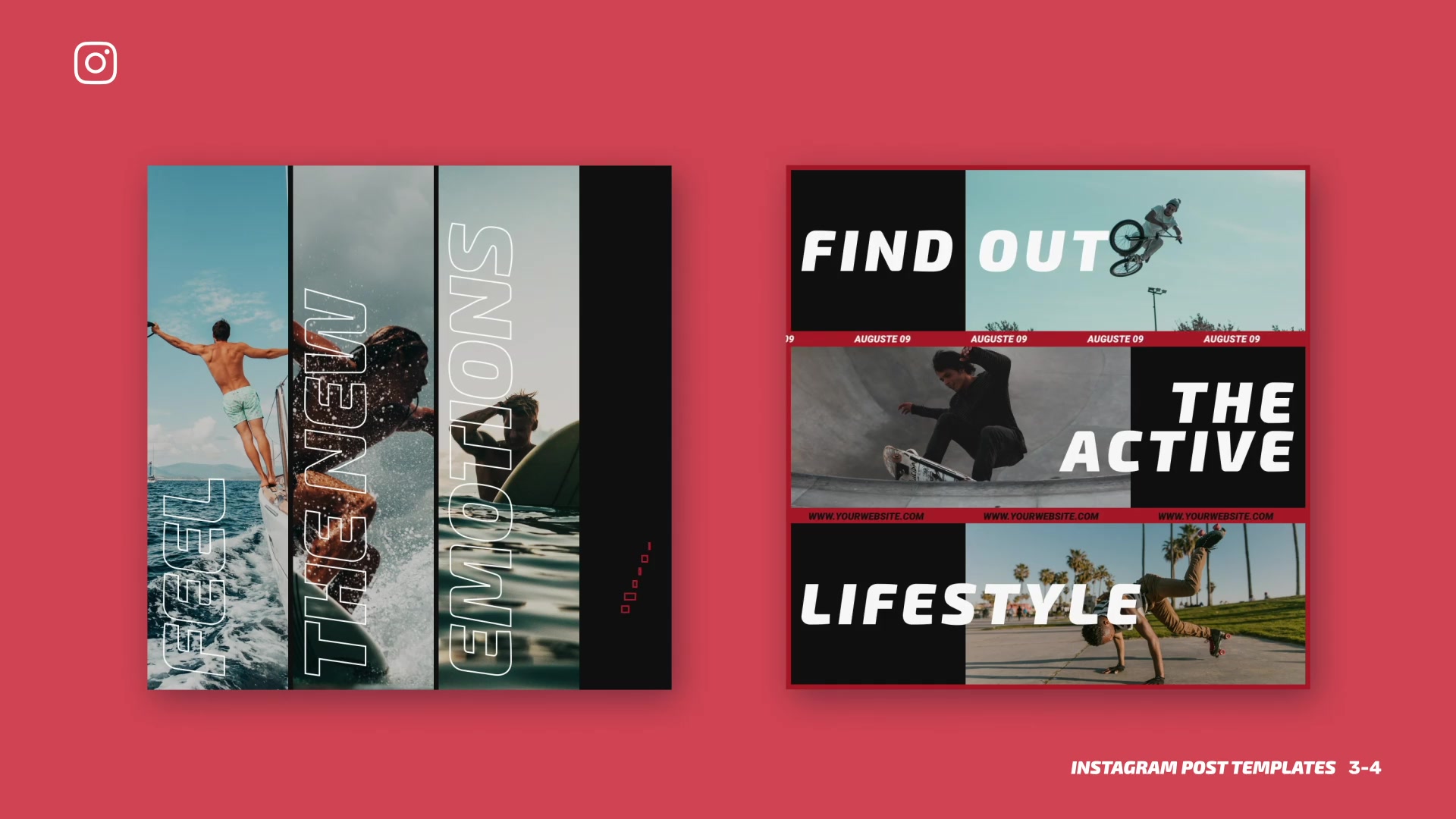 Lifestyle Instagram Post & Stories B78 Videohive 32634208 After Effects Image 7
