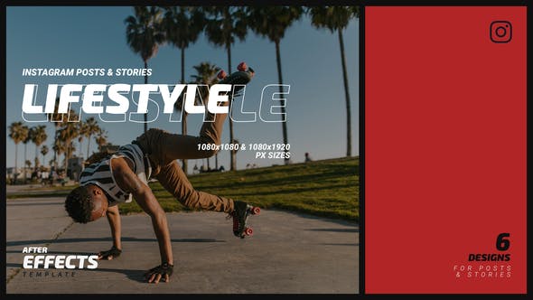 Lifestyle Instagram Post & Stories B78 - 32634208 Download Videohive