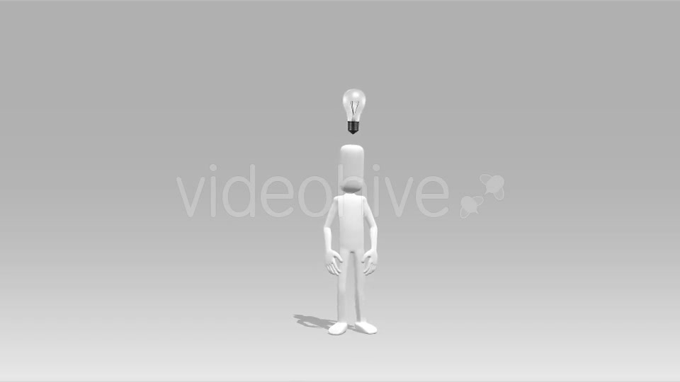 Light Bulb Man and Idea - Download Videohive 19517246