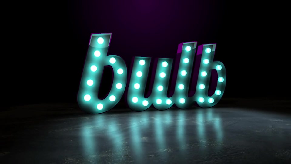 Light Bulb Sign - Download Videohive 19762381