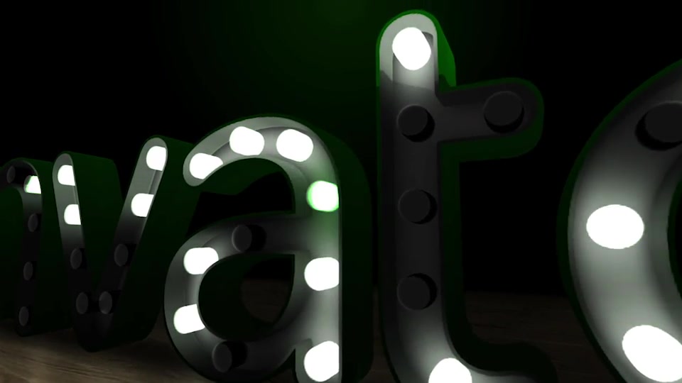 Light Bulb Sign - Download Videohive 19762381