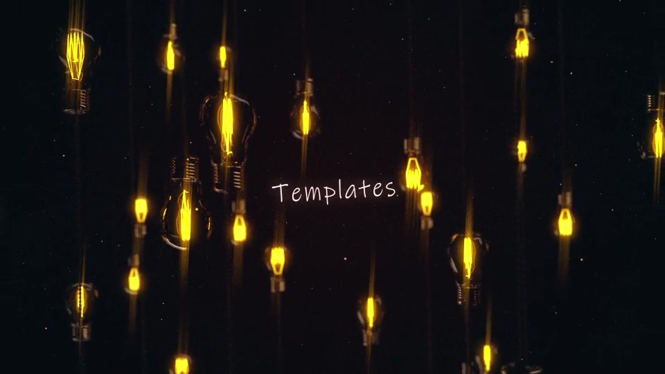 Light Bulbs Intro Videohive 25161618 After Effects Image 4