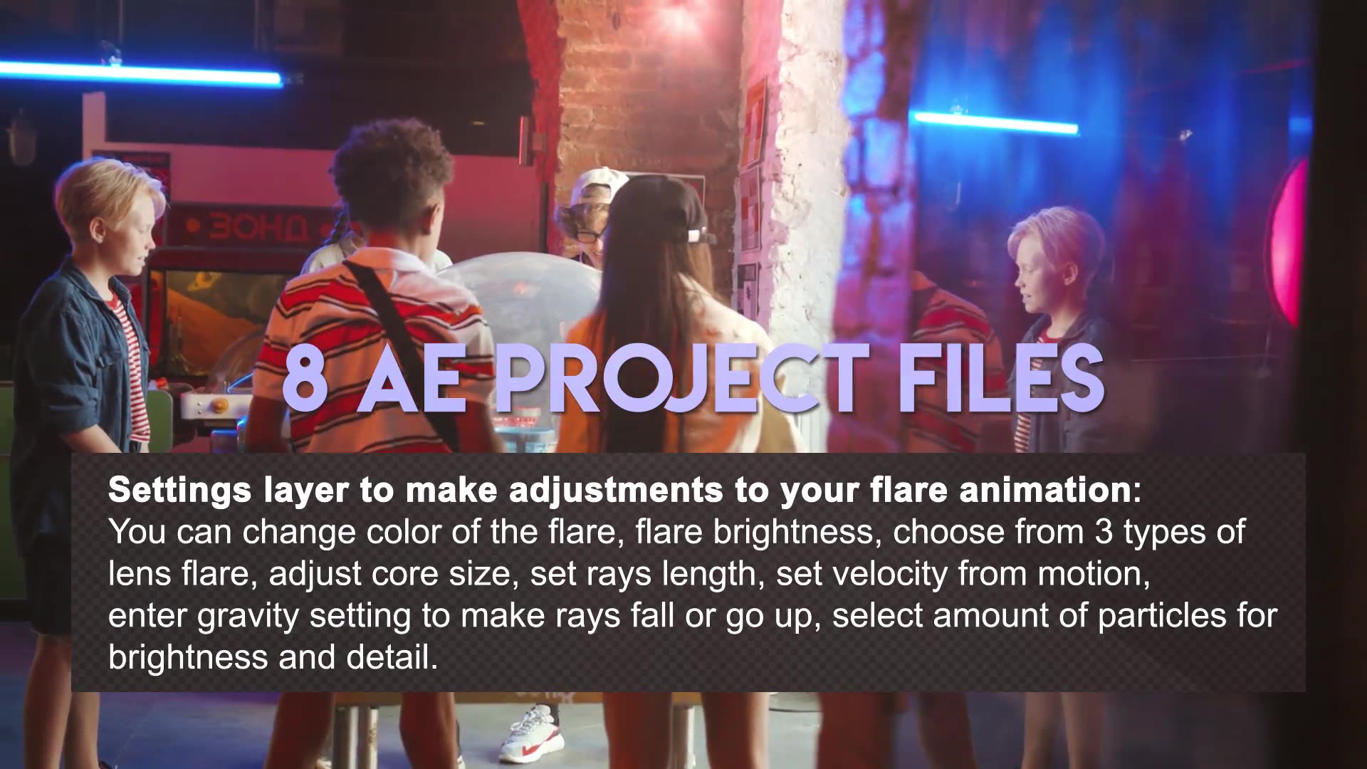 Light Flares Animation Creator Videohive 37458506 After Effects Image 3