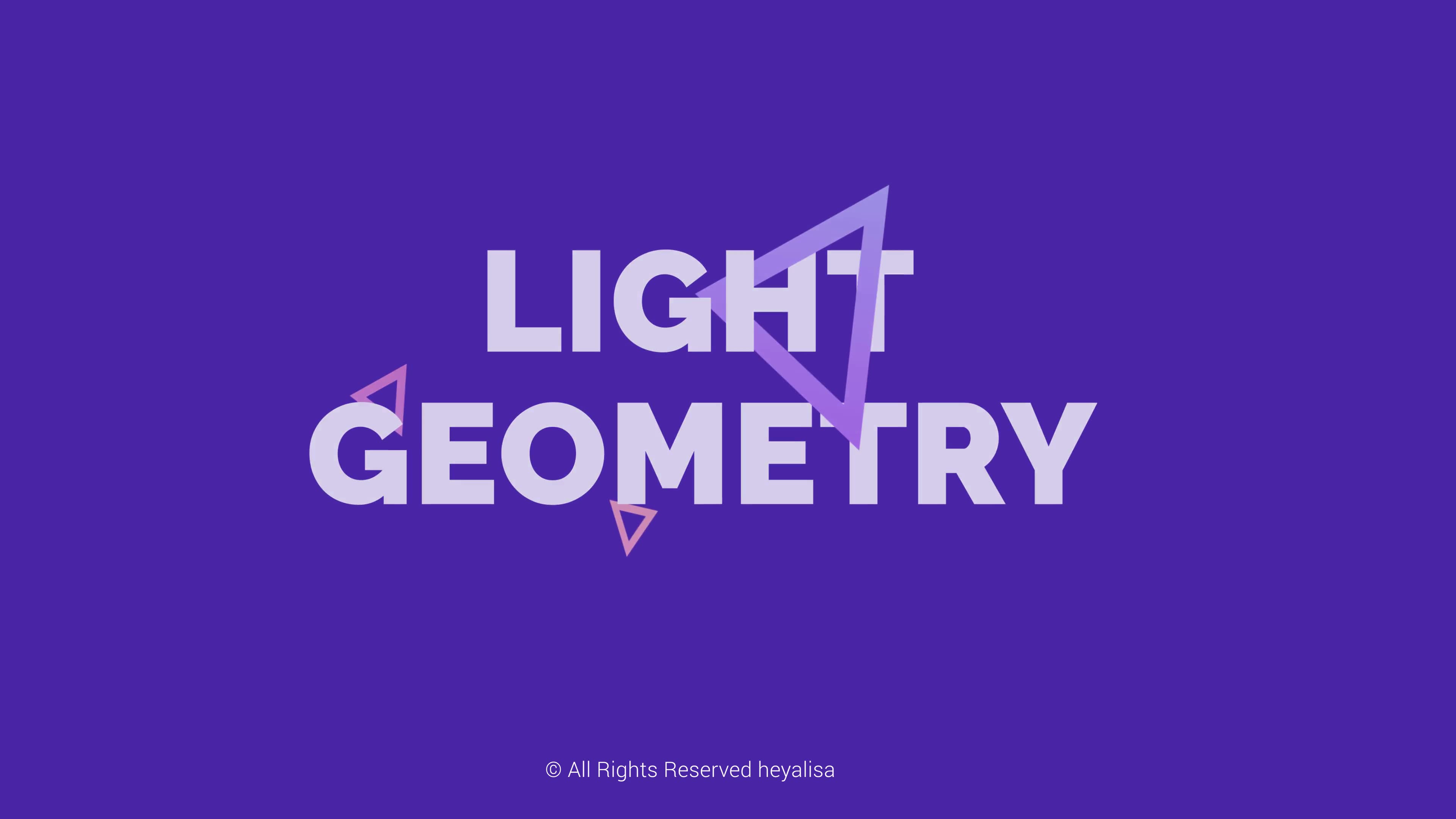 Light Geometry // Titles Pack Videohive 17015092 After Effects Image 2