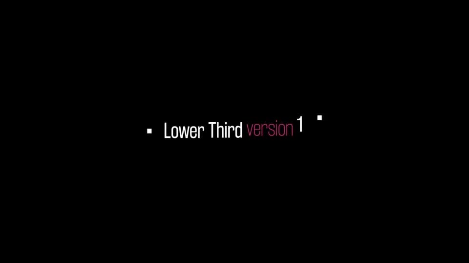 Light Glitch Lower Third - Download Videohive 10894927